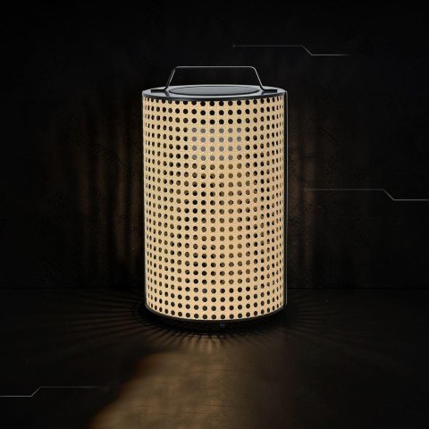 1.2W LED Solar Lamp With Lithium Battery (20*20*34cm) 2800K-3200K