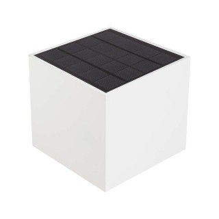 3W LED Solar Wall Light 3in1 White Body IP65 Charging Type C PIR Sensor