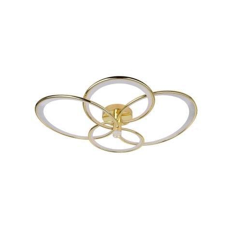 Azina 4 Plafon złota LED Light Prestige