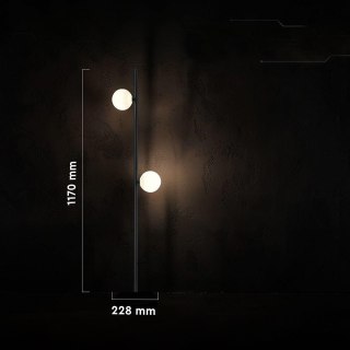 G4 Lamphead 164*164*1171mm Sand Black IP65