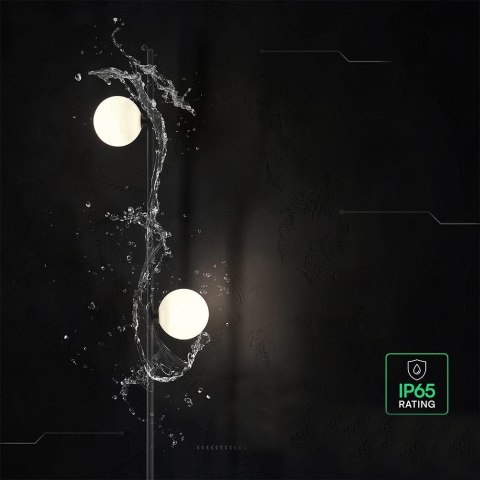 G4 Lamphead 164*164*1171mm Sand Black IP65