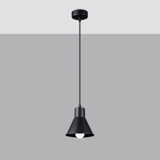 Sollux Lighting Lampa wisząca TALEJA 1 czarna [E27]