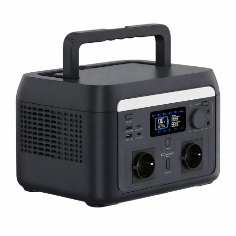 Przenośny magazyn energii, stacja zasilania, powerbank V-TAC 1000W 1024Wh LiFePO4 UPS WiFi SR1KW0L-SG1-EU