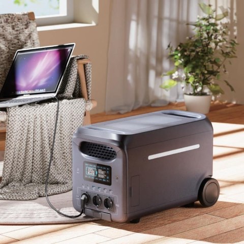 Przenośny magazyn energii, stacja zasilania, powerbank V-TAC 3000W 2560Wh LiFePO4 UPS WiFi SR03KWL-SG1-EU