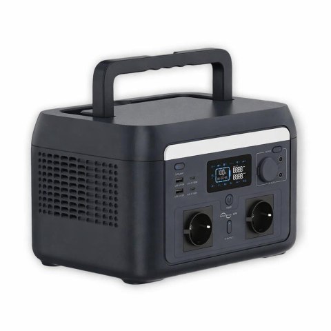 Przenośny magazyn energii, stacja zasilania, powerbank V-TAC 600W 512Wh LiFePO4 UPS WiFi SR0KW6L-SG1-EU