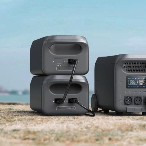 Przenośny magazyn energii, stacja zasilania, powerbank V-TAC rozszerzenie 2560Wh 51.2V SA2KW5L-BG-1-UV