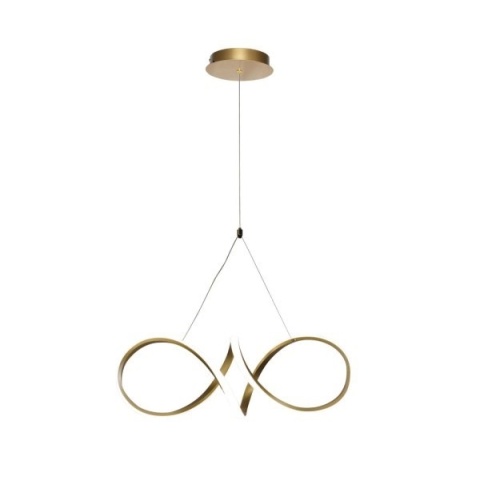 SPARK – złota lampa wisząca LED 32W ZMIENNA BARWA ŚWIATŁA Candellux