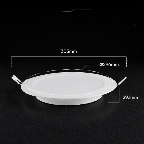 24W LED CREE CHIP Backlit Recessed Panel 3IN1 Round