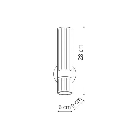 Light Prestige Kinkiet Ambiente grafitowy LED CCT