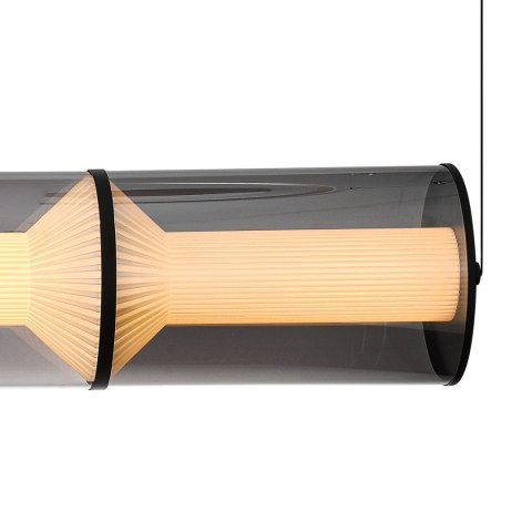 Light Prestige Lampa wisząca Aeris 3 linia dymna LED CCT