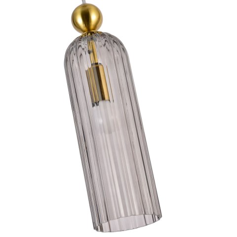 Light Prestige Lampa wisząca Piega 3 smoked 3xE14