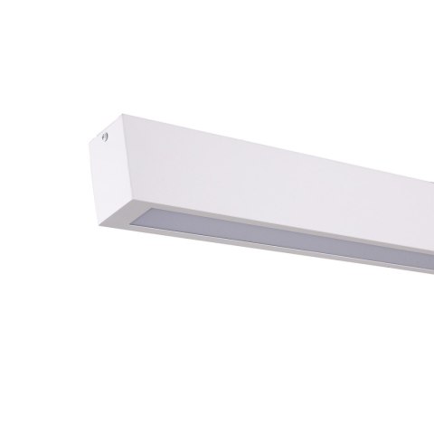 Light Prestige Lampa sufitowa Ibros 120 cm biała 36W IP44 LED CCT