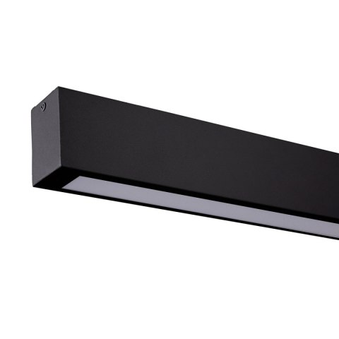 Light Prestige Lampa sufitowa Ibros 120 cm czarna 36W IP44 LED CCT