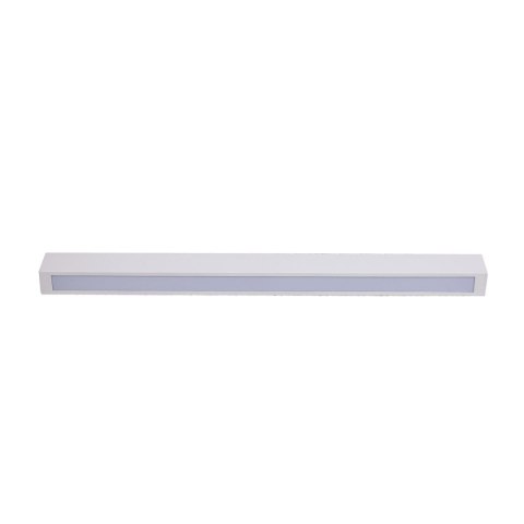 Light Prestige Lampa sufitowa Ibros 93 cm biała 24W IP44 LED CCT