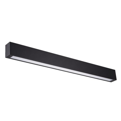 Light Prestige Lampa sufitowa Ibros 93 cm czarna 24W IP44 LED CCT