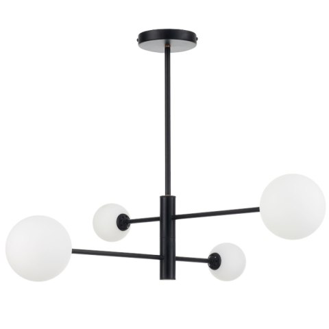 Light Prestige Lampa wisząca Dorado czarna 4xG9
