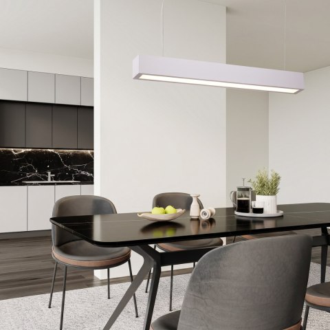 Light Prestige Lampa wisząca Ibros biała 18W IP20 LED CCT