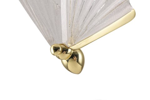 Light Prestige Lampa wisząca Mariposa 1 złota LED CCT