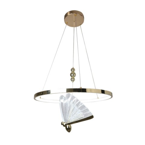 Light Prestige Lampa wisząca Marissa Ring złota LED CCT