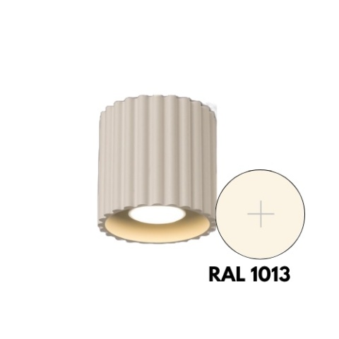 Sollux Lighting Plafon AURA 1 beżowy GU10