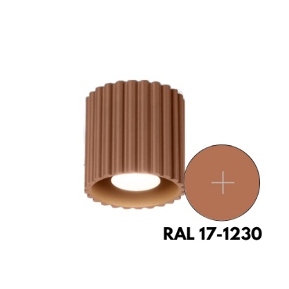 Sollux Lighting Plafon AURA 1 mocca GU10