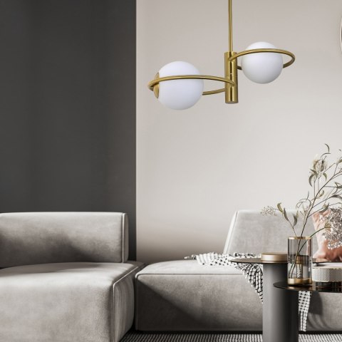 Light Prestige Plafon Dorado ring złota 2 x E14