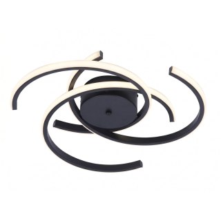 Light Prestige Plafon Spider 51 cm czarny LED CCT