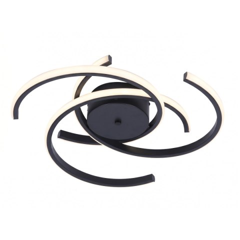 Light Prestige Plafon Spider 51 cm czarny LED CCT