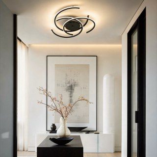 Light Prestige Plafon Spider 51 cm czarny LED CCT