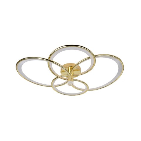 Light Prestige Azina 4 Plafon złota LED