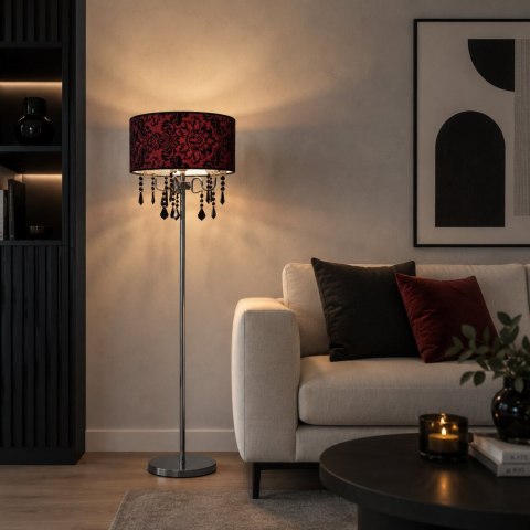 ASTOR LAMPA PODŁOGOWA 3X40W E14 + ABAŻUR 77-30743