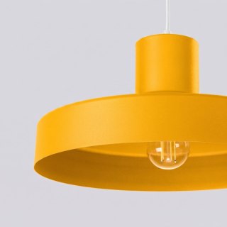 Sollux Lighting Lampa wisząca BILO żółta