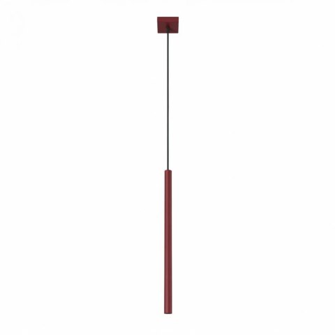 Sollux Lighting Lampa wisząca PASTELO 1 burgund