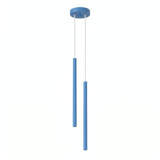 Sollux Lighting Lampa wisząca PASTELO 2 błękitna