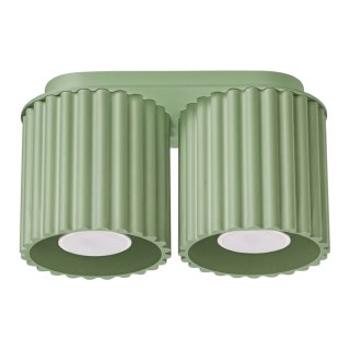 Sollux Lighting Plafon AURA 2 szałwiowy GU10