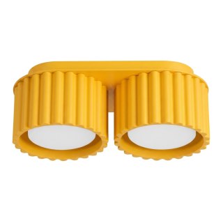 Sollux Lighting Plafon AURA 2 żółty Gx53