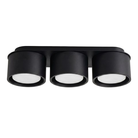 Sollux Lighting Plafon MODO 3 czarny Gx53