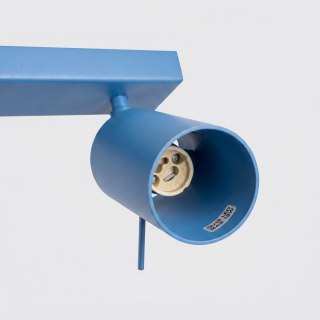 Sollux Lighting Plafon RING 2 błękitny