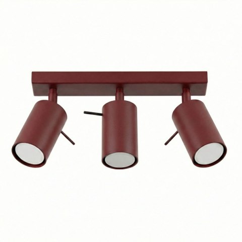 Sollux Lighting Plafon RING 3L burgund