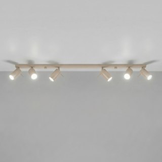 Sollux Lighting Plafon RING 6L taupe