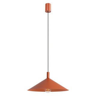 Sollux Lighting Lampa wisząca NOX 40 ochra czerwona