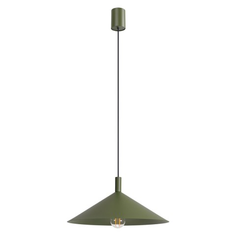 Sollux Lighting Lampa wisząca NOX 40 zielona oliwka