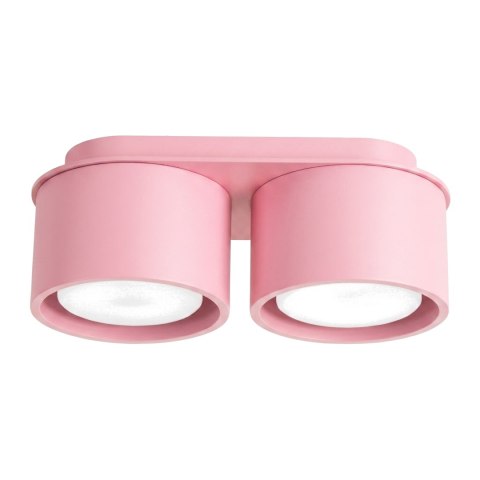 Sollux Lighting Plafon MODO 2 różowy Gx53