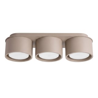 Sollux Lighting Plafon MODO 3 taupe Gx53