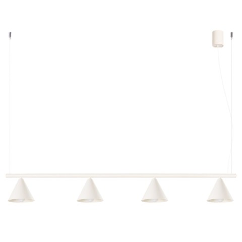 Sollux Lighting Żyrandol NOX 4L beżowa