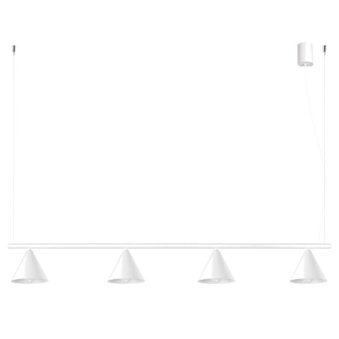 Sollux Lighting Żyrandol NOX 4L biała