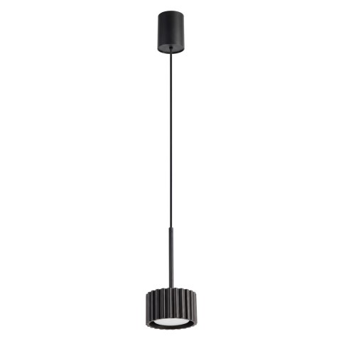 Sollux Lighting Lampa wisząca AURA 1 czarna Gx53