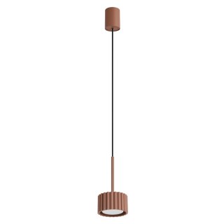 Sollux Lighting Lampa wisząca AURA 1 mocca Gx53