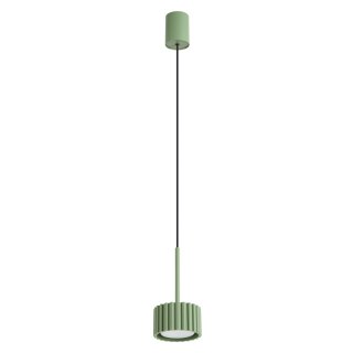Sollux Lighting Lampa wisząca AURA 1 szałwiowa Gx53