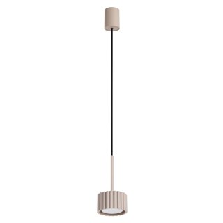 Sollux Lighting Lampa wisząca AURA 1 taupe Gx53